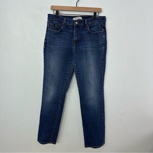 Levi's Blue 505 Straight Leg Jeans Timeless Style Women Size 10M Western Detail